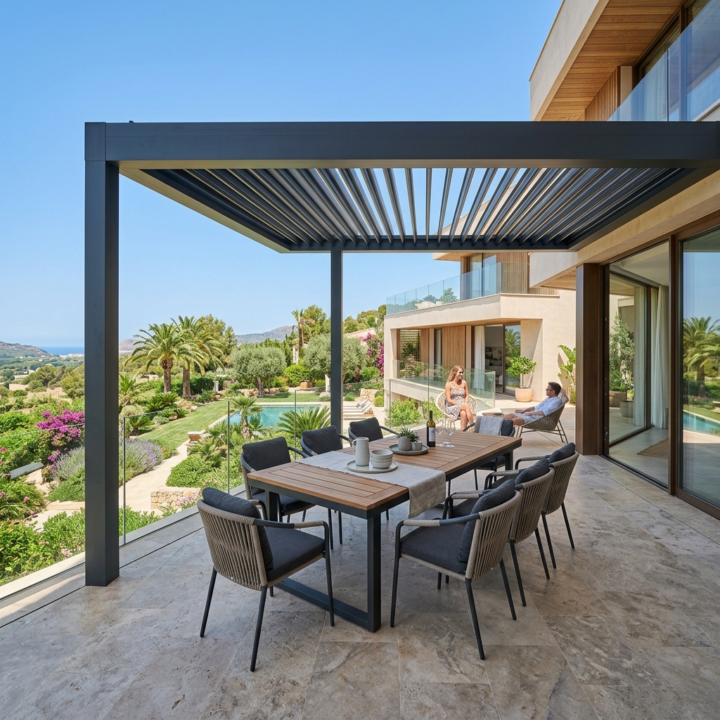 Biyoklimatik Pergola Villa